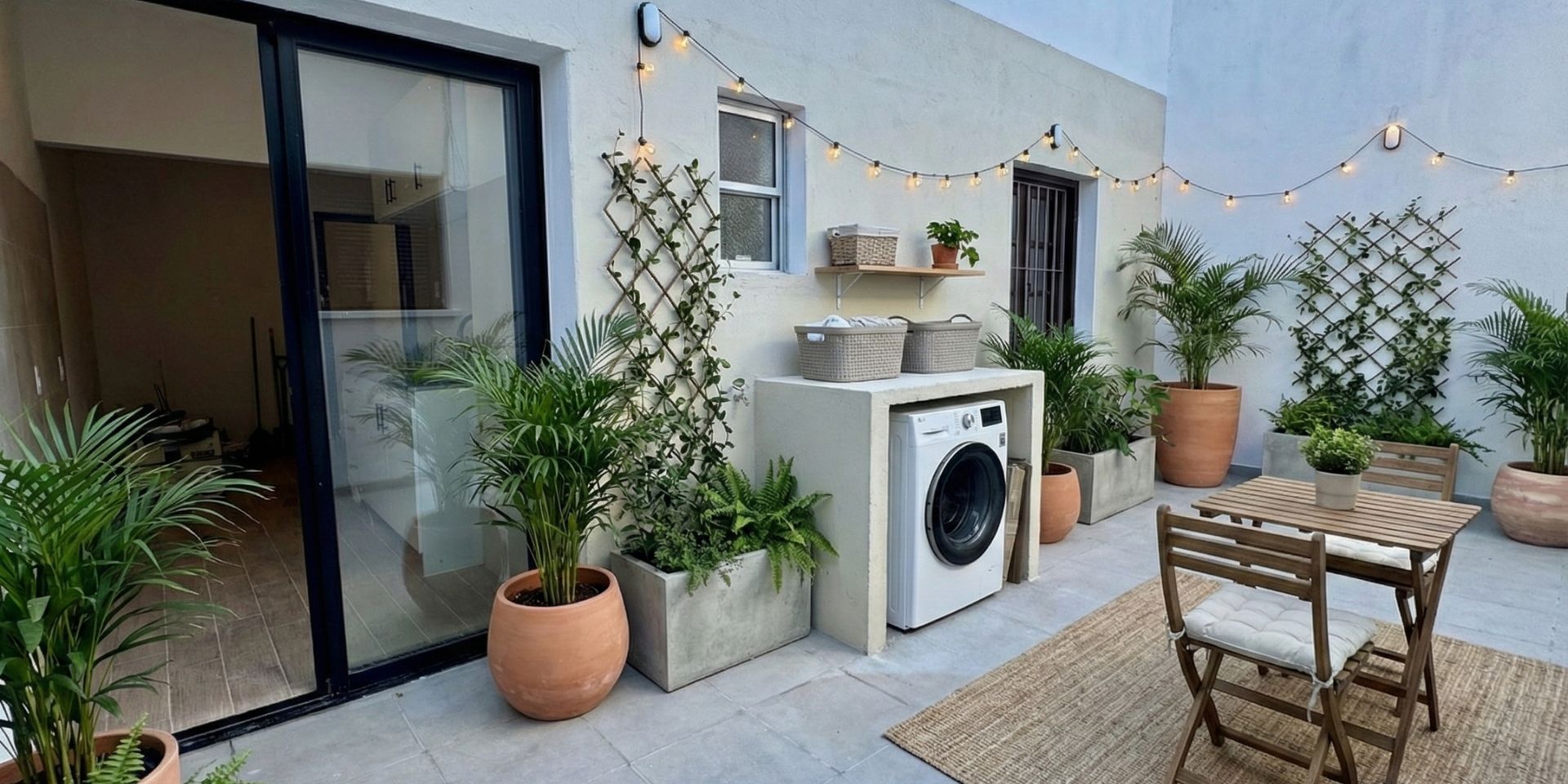 2 dormitorios, patio, a nuevo