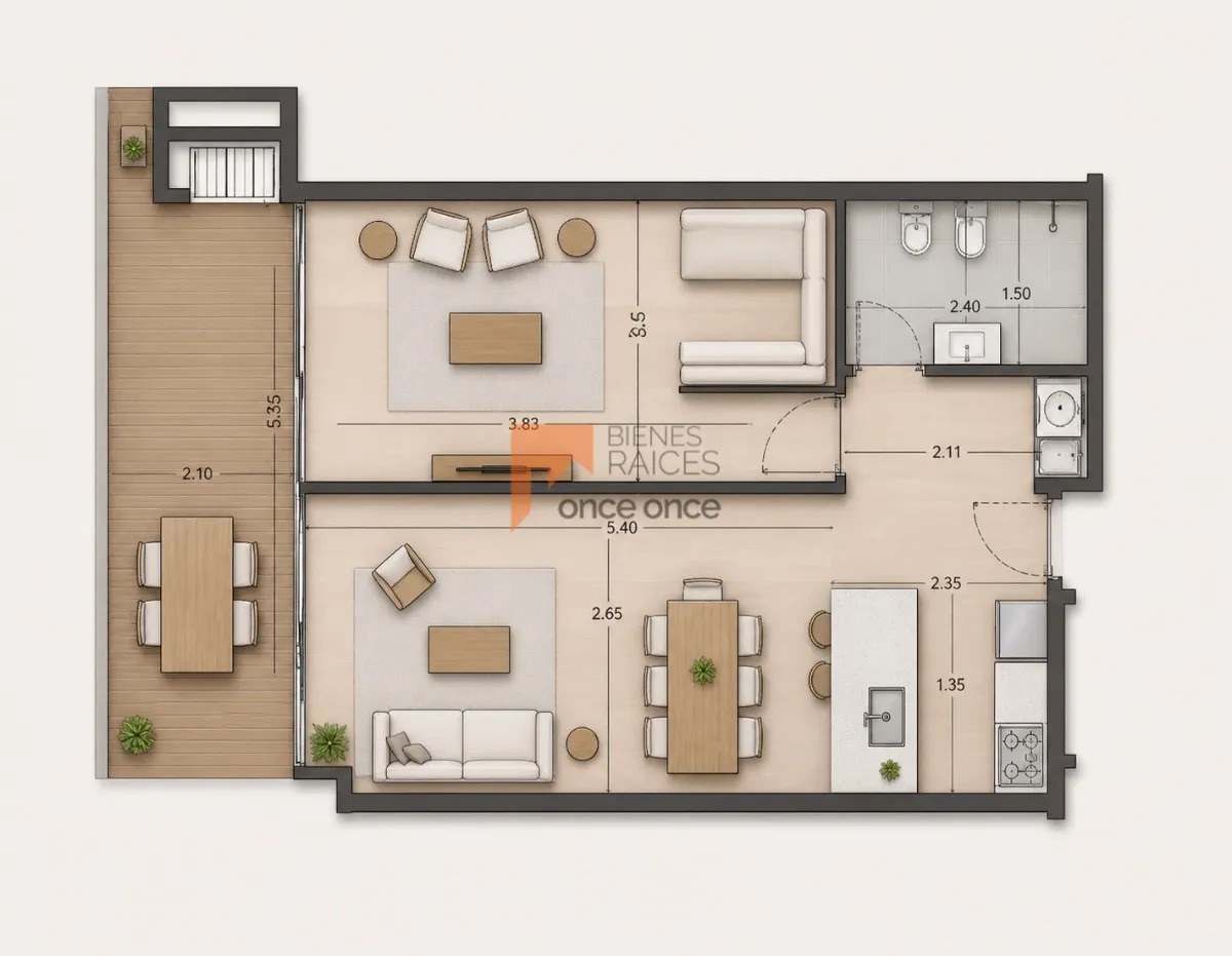 Apartamentos 1 Dormitorio Rotunda Al Lago  Desde Usd 138.500