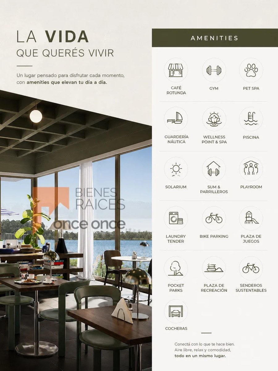Apartamento 2 Dormitorios En Rotunda Al Lago  Desde Usd 181.800