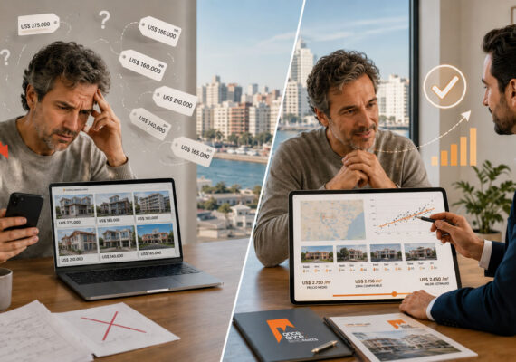 Tasación profesional vs. portales inmobiliarios