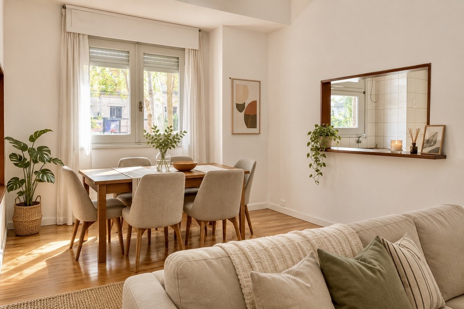 Apto en Alquiler – 2 Dormitorios – 2 Baños – Prado Sur – Muy bajos gastos comunes