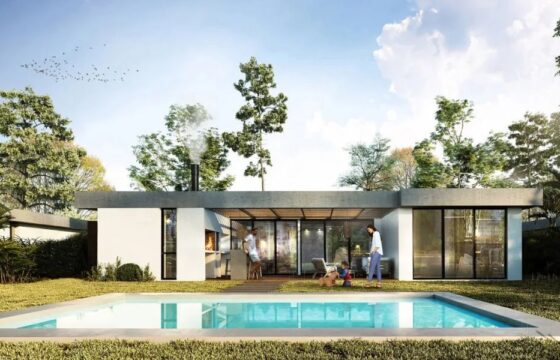 Casa 3 Dormitorios – Piscina – Losa Radiante – A Estrenar – Entrega En 8 Meses – Barrio La Juana