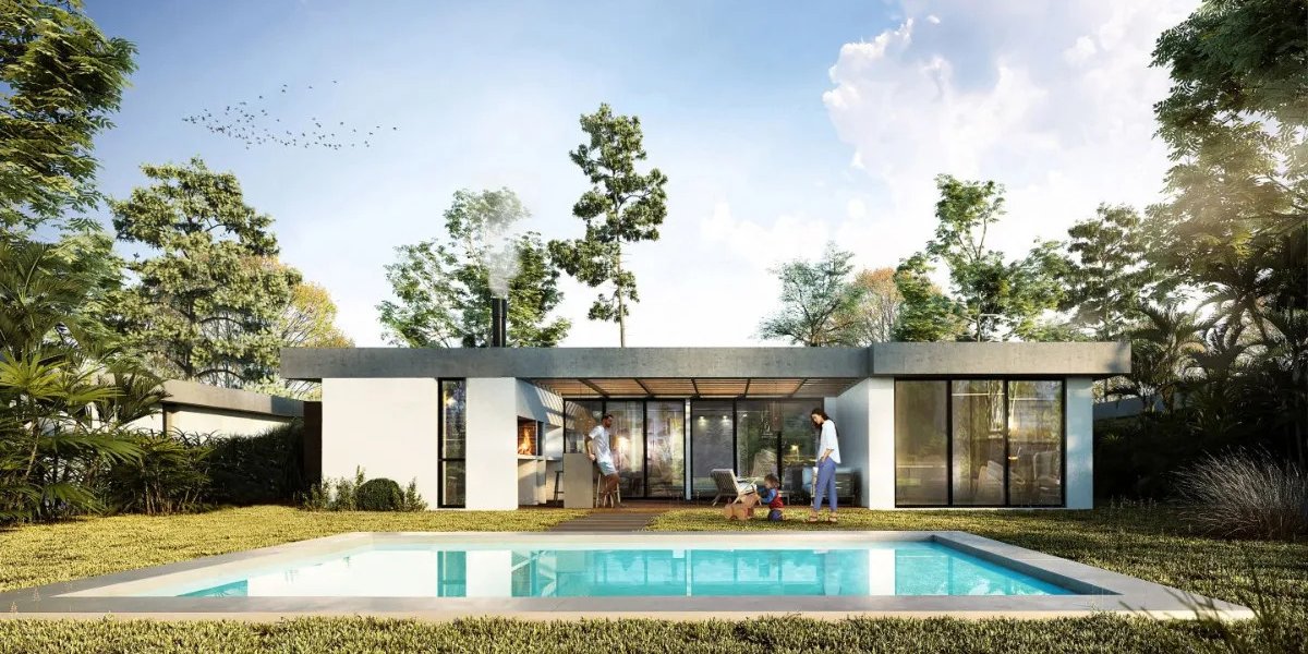 Casa 3 Dormitorios – Piscina – Losa Radiante – A Estrenar – Entrega En 8 Meses – Barrio La Juana