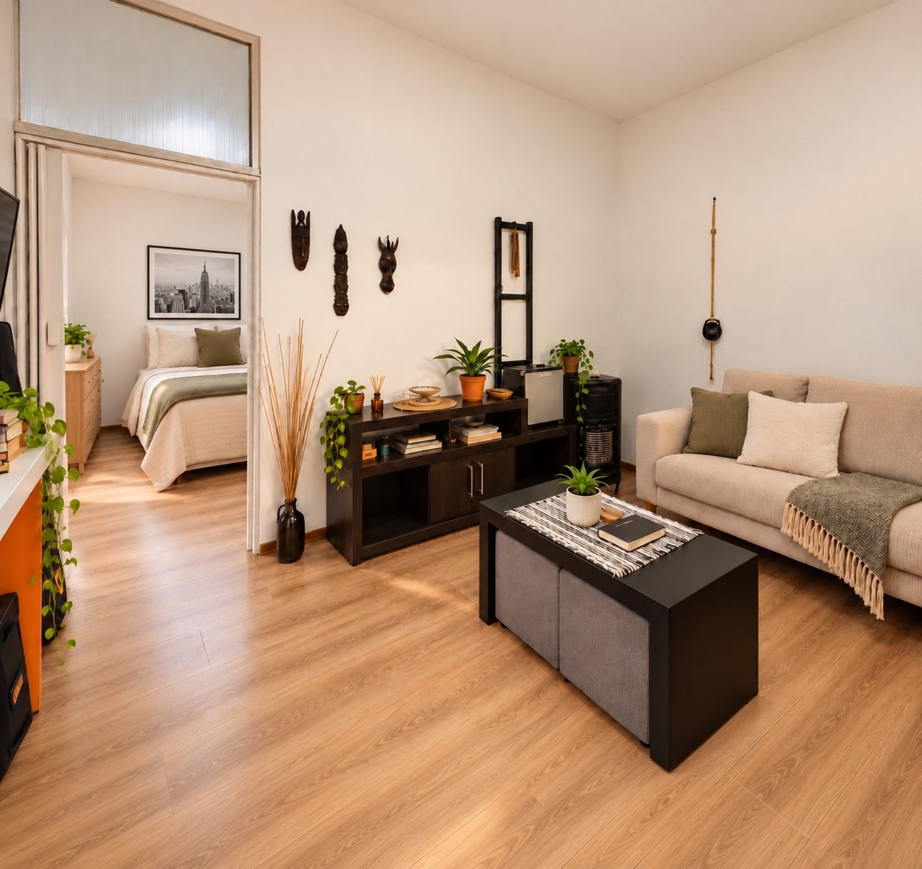 Apartamento en Alquiler – 1 Dormitorio – Parrillero – Sin Gastos Comunes